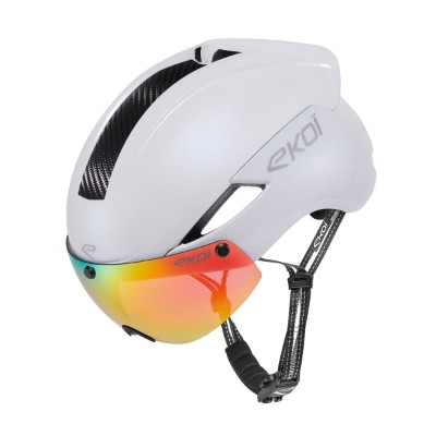 Helmet EKOI Perf AERO16 White LTD Carbon