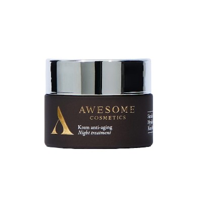 Awesome Cosmetics KREM NA NOC ANTI AGING NIGHT TREATMENT Kremy do twarzy 50 ml