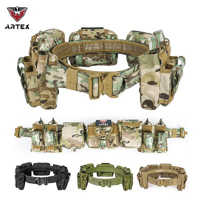 Taktyczna torba na talię myśliwskie taktyczne zestawy pasów bojowych pasy służbowe egzekwowanie prawa Airsoft pas użytkowy etui na akcesoria