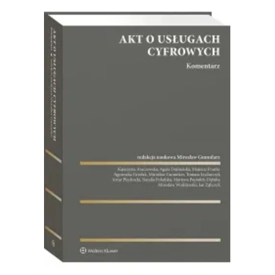 Akt usługach cyfrowych Komentarz