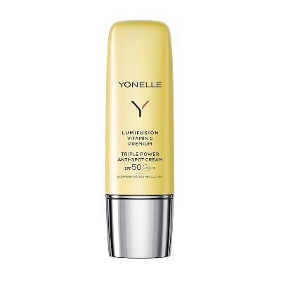 YONELLE LUMIFUSION Potrójnie Aktywny Krem SPF50 Przeciw Przebarwieniom Witaminą Premium Kremy na dzień 50 ml Damski