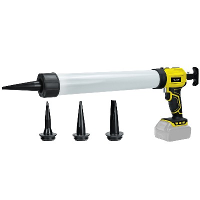 Elektryczny pistolet do uszczelniania 20 uncji600 ml Bezprzewodowy pistolet do uszczelniania kiełbasy regulowane prędkości Bez kapania do akumulatora Dewalt 20 bez akumulatora