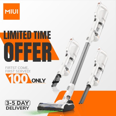 Bezprzewodowy odkurzacz zielonym laserem wielofunkcyjny odkurzacz akumulatorowy długą rączką poziomy ssania do użytku domowego