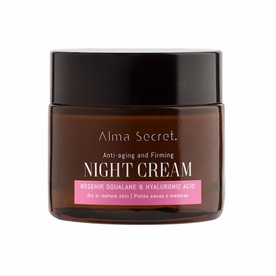 Alma Secret KREM NA NOC Wielonaprawczy przeciwdziałający starzeniu się skóry wrażliwej Kremy na noc 50 ml
