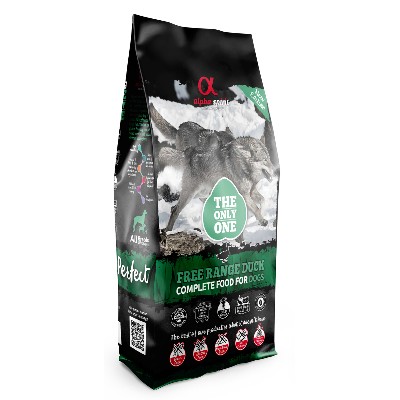 ALPHA SPIRIT Pełnoporcjowa sucha karma dla psów range duck kaczka 12 kg