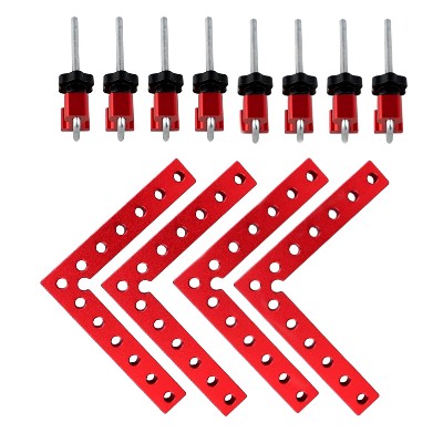 szt 90 stopni kwadraty pozycjonujące ze stopu aluminium klips kątowy typu zacisk narożny narzędzie do mocowania stolarza do obróbki drewna