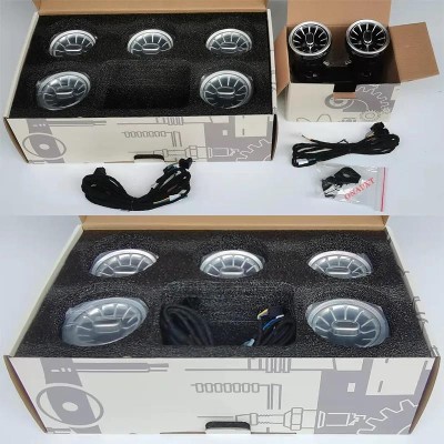 Do Mercedesa Benz CGLCACLAGLAESG Do AMG W205 X253 W176 W117 W156 W213 W222 W464 LED Turbina Dysza Oświetlenie Ambientowe Lampa Wylotu Powietrza