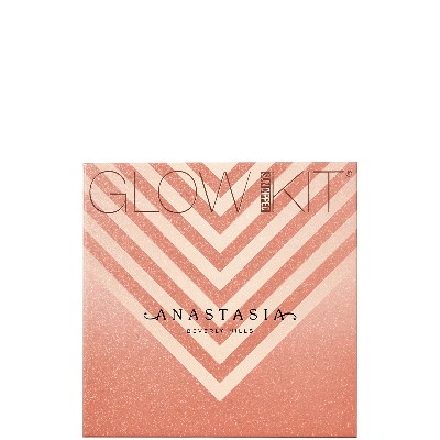 Anastasia Beverly Hills Glow Kit paleta pudrów do twarzy ust oczu Sun Dipped