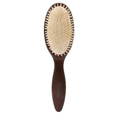 Christophe Robin Detangling Hairbrush with Natural BoarBristle and Wood