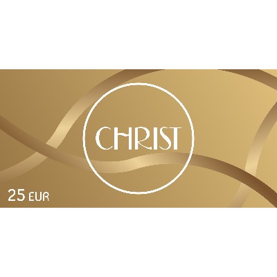 Christ Jewelers and Watchmakers Gift Card 25 EUR