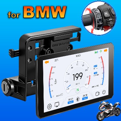 Android Auto for BMW Motorcycle Carplay M1000 XR R1200GS R1250GS S1000XR S1000RR R1300GS Wireless Navigation Inch