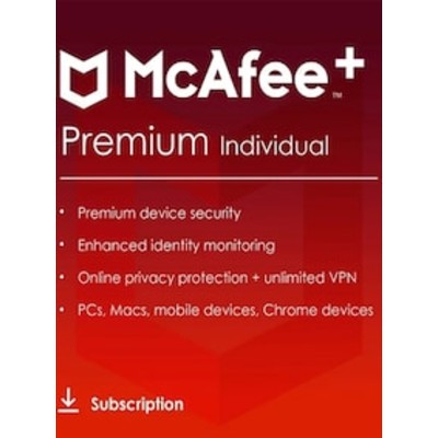 McAfee Premium PC Android IOS Individual Year McAfee Key GLOBAL