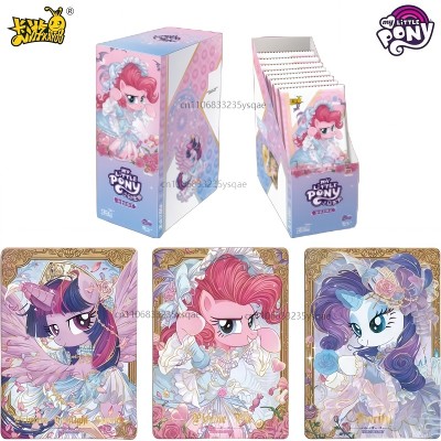 Oryginalna karta KAYOU My Little Pony Huiyue SC Zhi Zhen Jing Huan Ka karta kolekcjonerska animacji zabawka prezent