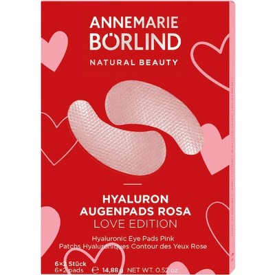 ANNEMARIE BÖRLIND Pielęgnacja oczu Hialuronowe płatki pod oczy Pink Love Edition Płatki Female