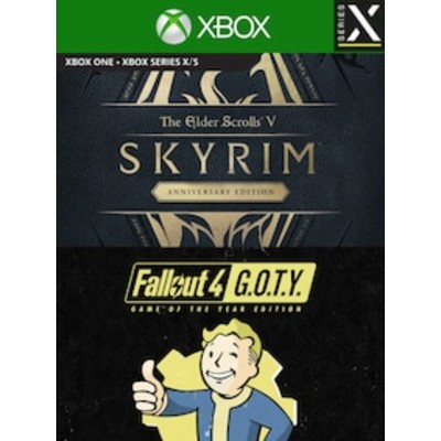 Skyrim Anniversary Edition Fallout GOTY Bundle Xbox Series Xbox Live Key EUROPE