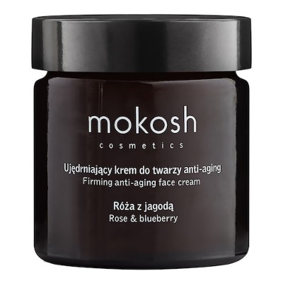Mokosh Ujędrniający Krem Do Twarzy Antiaging Róża Jagodą Rose With Berry Antiaging Cream Dla Kobiet