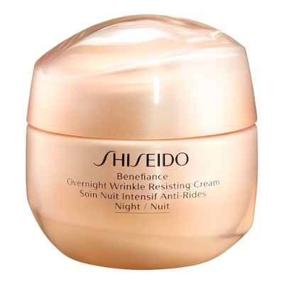 Shiseido Benefiance Overnight Wrinkle Resisting Antiaging Cream Benefiance Wrinkle Smoothing Night Cream Dla Kobiet