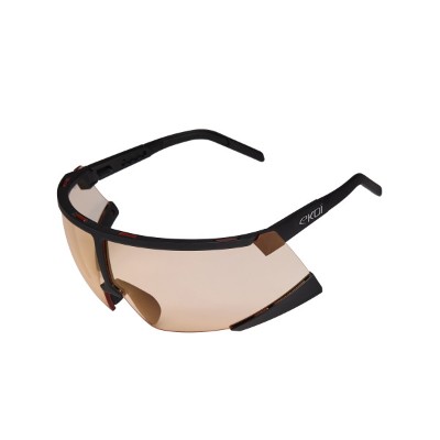 Okulary EKOI Racing SAERO CzarnoSrebrne ZEISS AR Cat0