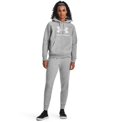 UNDER ARMOUR bluza bawełniana damska kapturem Rival Logo