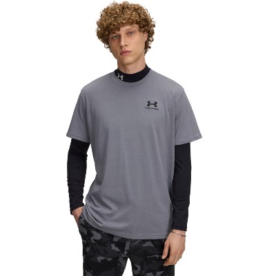 UNDER ARMOUR koszulka męska tshirt logo EMB HEAVYWEIGHT