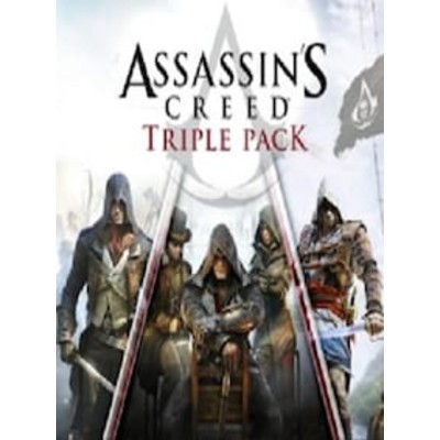 Assassins Creed Triple Pack Black Flag Unity Syndicate Xbox Live Xbox One Key EUROPE
