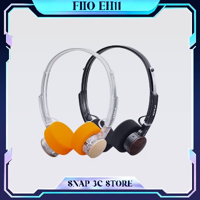 FiiO EH11 Słuchawki Bluetooth 60 prawdziwego drewna retro nauszne LDAC HiRes Audio bezprzewodowy zestaw słuchawkowy do gier niskie opóźnienie dla audiofilów