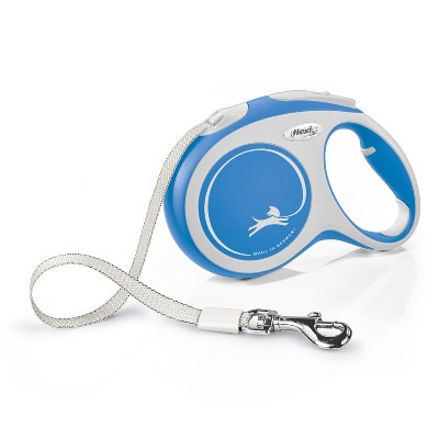 FLEXI New Comfort Tape blue smycz automatyczna