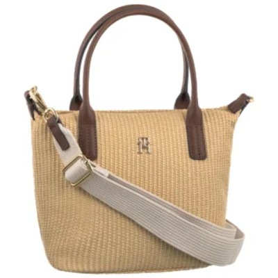 Torebka Popette Mini Tote Raffia AW0AW185230F4 TH1473a Tommy Hilfiger