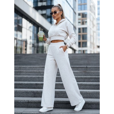 Komplet damski spodnie wide leg bluza MINALIA Dstreet AY0917