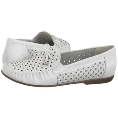 Mokasyny Ażurowe L635280 White RI249a Rieker