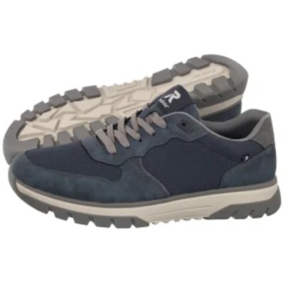 Półbuty B930214 Blue RI359a Rieker