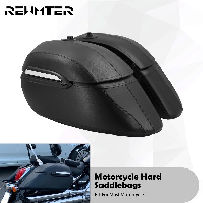 Bagażnik motocyklowy Torby twarde Torby siodłowe Wytrzymały zestaw wsporników montażowych Wodoodporne torby do Harleya Do Hondy Do Yamahy