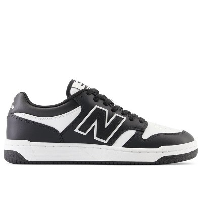 Buty unisex New Balance BB480LBA czarnobiałe