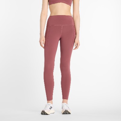 Legginsy damskie do biegania New Balance Sleek WP51268WAD