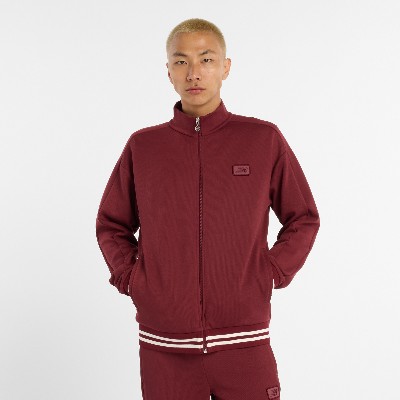 Bluza męska New Balance MJ53502MHB bordowa