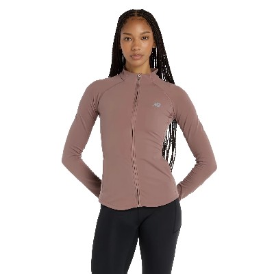 New Balance Harmony Full Zip WJ53101EAS Damskie bluzy poliester