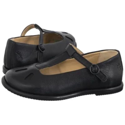 Baleriny Dafe417fly Mousse Black P145417003 FL440a FLY London