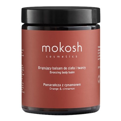 Mokosh Brązujący Balsam Do Ciała Twarzy Pomarańcza Cynamonem Orange With Cinnamon Bronzing Balm Dla Kobiet