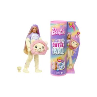 Barbie Cutie Reveal Lew Lalka Słodkie stylizacje HKR06