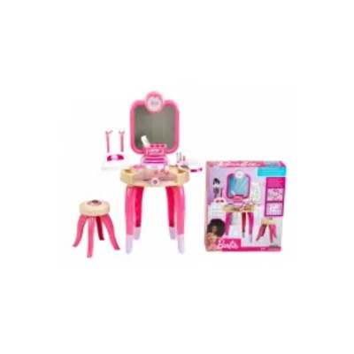 Toaletka Barbie lampą do paznokci hybrydowych