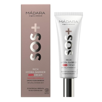 Madara SOS Hydra SOS Rich HydraBarrier CICA Nawilżający krem barierowy Kremy do twarzy 40 ml