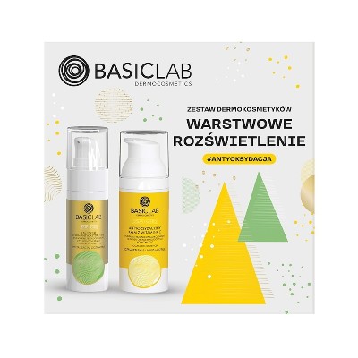 BasicLab ZESTAW WARSTWOWE ROZŚWIETLENIE Kremy przeciwzmarszczkowe ct