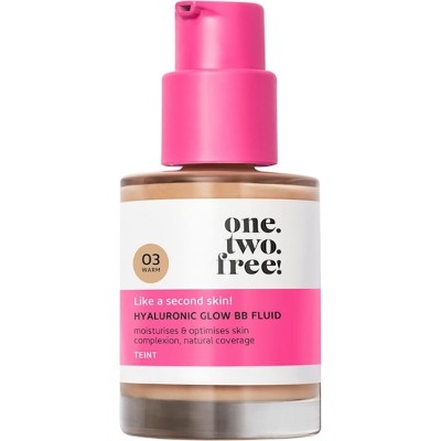 Onetwofree Makijaż twarzy Hyaluronic Glow BB Fluid BB CCCream Female 30 ml