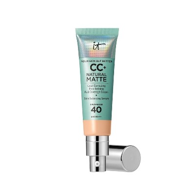 IT Cosmetics Your Skin But Better CC Natural Matte SPF40 Kremy BB CC 32 ml LIGHT MEDIUM