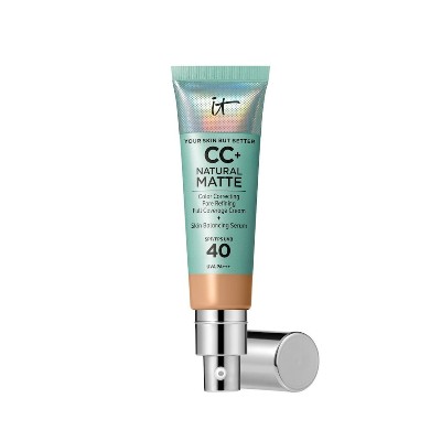 IT Cosmetics Your Skin But Better CC Natural Matte SPF40 Kremy BB CC 32 ml NEUTRAL TAN