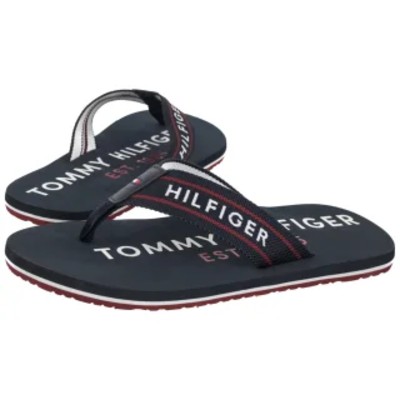 Japonki Sporty Hilfiger Beach Sandal Desert Sky FM0FM05805 DW5 TH1478a Tommy Hilfiger