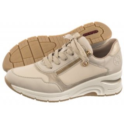 Sneakersy N930160 Beige RI155a Rieker