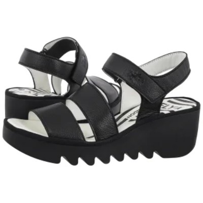 Sandały Bexy575fly Mousse Black P501575001 FL432a FLY London