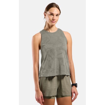 Koszulka damska bez rękawów Odlo ZEROWEIGHT ENGINEERED CHILLTEC Tank crew neck