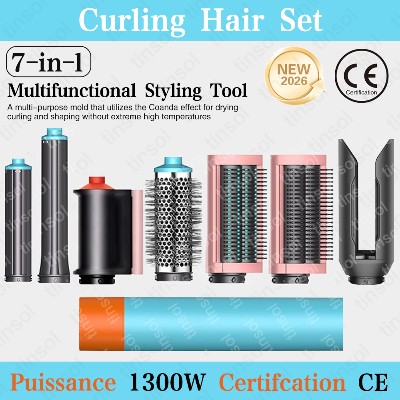 Zestaw suszarka do włosów lokówka prostownica osiągnij stylizacje jak salonu bez wychodzenia domu